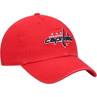 Casquette réglable '47 Red Washington Capitals Team Clean Up pour homme