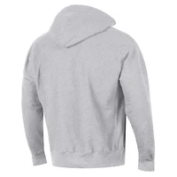 Sweat à capuche tissage inversé Champion pour hommes, gris chiné, Washington Capitals, Reverse Weave