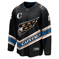 Maillot de joueur alternatif Premier Breakaway 50e anniversaire des Washington Capitals Alexander Ovechkin pour hommes Fanatics noir