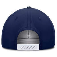 Men's Fanatics Alexander Ovechkin Navy/Heather Navy Washington Capitals NHL All-Time Leading Goal Scorer Locker Room Adjustable Hat