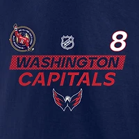 Men's Fanatics Alexander Ovechkin Navy Washington Capitals Most Goals NHL History T-Shirt