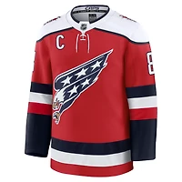 Men's Fanatics Alexander Ovechkin Red Washington Capitals Alternate Premium Player Jersey