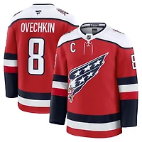 Men's Fanatics Alexander Ovechkin Red Washington Capitals Alternate Premium Player Jersey