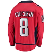 Men's Fanatics Alexander Ovechkin Red Washington Capitals Home Breakaway Jersey