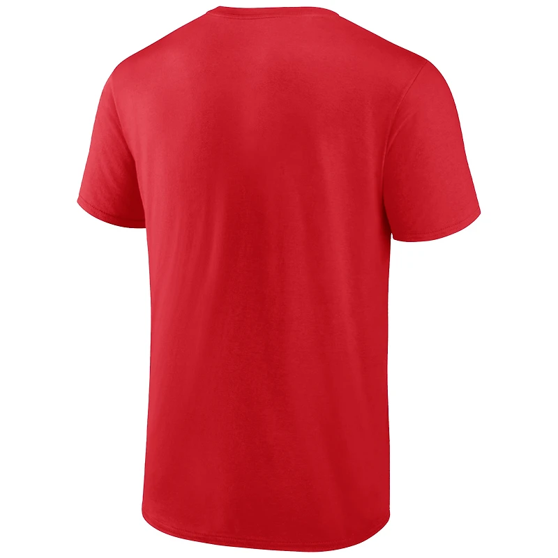 T-shirt rouge pour homme Fanatics Alexander Ovechkin des Capitals de Washington The Gr8 Chase