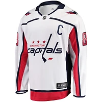 Maillot de joueur échappé des Capitals Washington Fanatics Alexander Ovechkin pour hommes, blanc