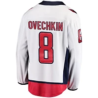 Maillot de joueur échappé des Capitals Washington Fanatics Alexander Ovechkin pour hommes, blanc