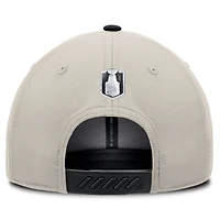 Casquette ajustable Fanatics noire/grise pour homme, champions de la division métropolitaine 2025 des Capitals de Washington
