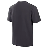 T-shirt noir pour hommes Fanatics des Capitals de Washington fabriqué au Canada