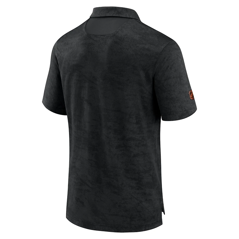 Polo noir authentique Pro édition spéciale 2.0 des Washington Capitals de marque Fanatics pour hommes
