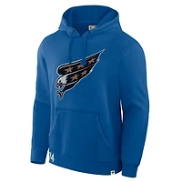 Men's Fanatics Blue Washington Capitals Decades Collection Tradition Hoodie