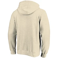 Men's Fanatics Cream Washington Capitals Big &Tall Stitch Hoodie