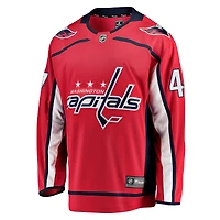 Maillot rouge à domicile des Capitals de Washington, Declan Chisholm, Fanatics pour hommes