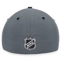 Men's Fanatics  Gray Washington Capitals Authentic Pro Home Ice Flex Hat