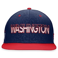 Men's Fanatics Navy/Red Washington Capitals Authentic Pro Alternate Jersey Snapback Hat