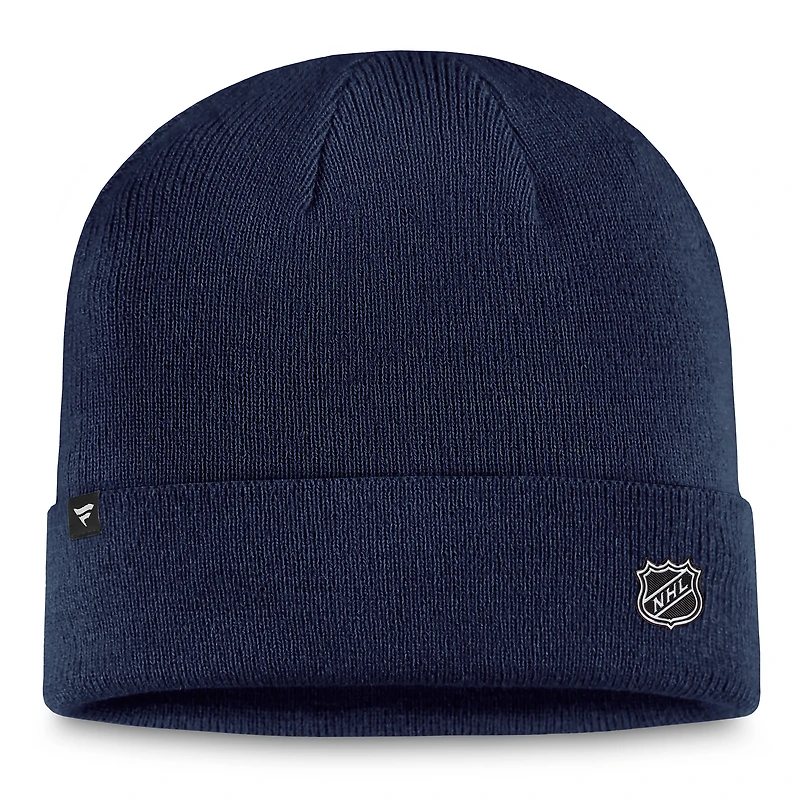 Men's Fanatics  Navy Washington Capitals Authentic Pro Cuffed Knit Hat