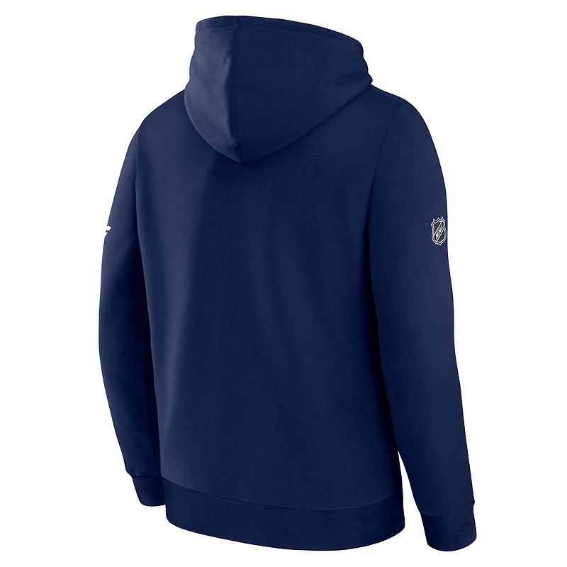 Men's Fanatics Navy Washington Capitals Authentic Pro Primary Hoodie