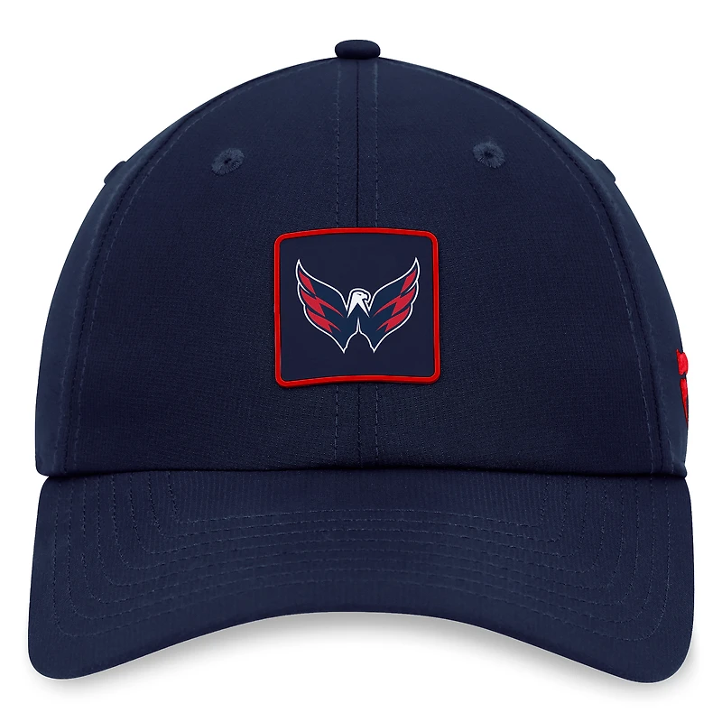 Men's Fanatics  Navy Washington Capitals Authentic Pro Rink Adjustable Hat