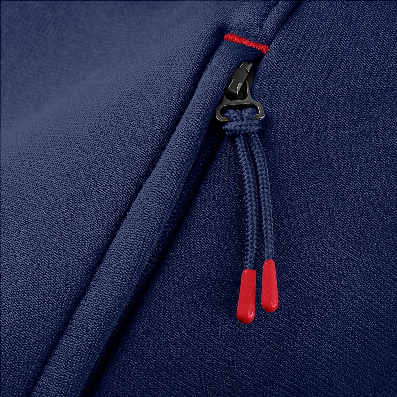 Men's Fanatics Navy Washington Capitals Authentic Pro Rink Full-Zip Jacket