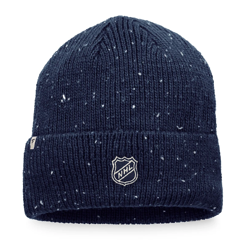 Men's Fanatics Navy Washington Capitals Authentic Pro Rink Pinnacle Cuffed Knit Hat