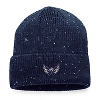 Men's Fanatics Navy Washington Capitals Authentic Pro Rink Pinnacle Cuffed Knit Hat