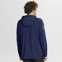 Sweat à capuche raglan authentique Pro Rink des Capitals de Washington pour homme, bleu marine Fanatics