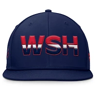 Men's Fanatics Navy Washington Capitals Authentic Pro Rink Snapback Hat