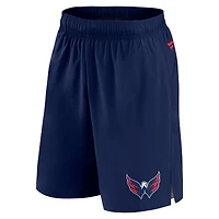 Men's Fanatics  Navy Washington Capitals Authentic Pro Tech Shorts