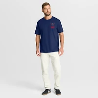 Men's Fanatics Navy Washington Capitals Crash The Net Legacy T-Shirt