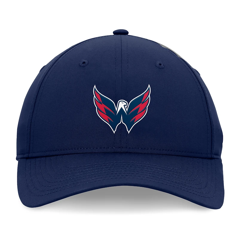 Casquette réglable Ripstop Fanatics pour hommes, bleu marine, Washington Capitals Front Office