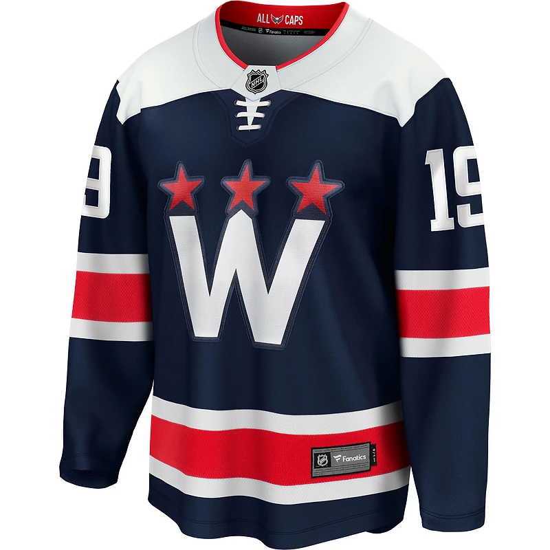 Men's Fanatics Nicklas Backstrom Navy Washington Capitals Alternate Premier Breakaway Player Jersey