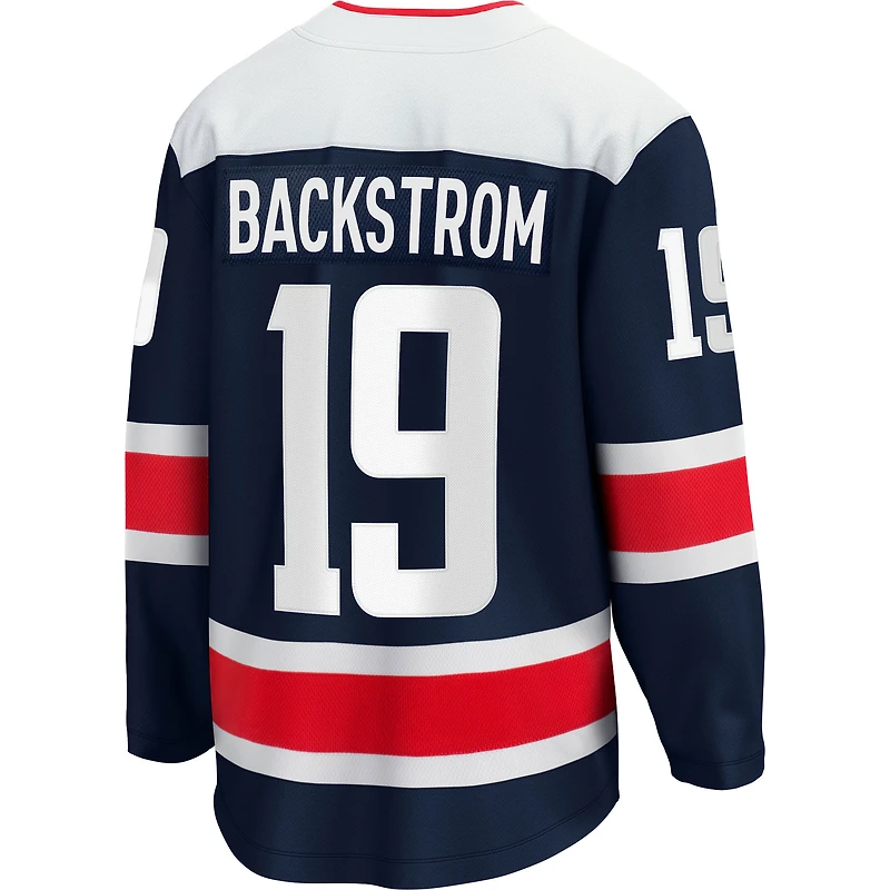Men's Fanatics Nicklas Backstrom Navy Washington Capitals Alternate Premier Breakaway Player Jersey