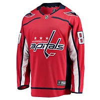 Men's Fanatics Pierre-Luc Dubois Red Washington Capitals Home Premier Breakaway Player Jersey