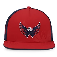 Casquette snapback rouge/marine Washington Capitals pour homme de Fanatics