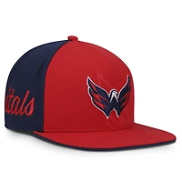 Men's Fanatics  Red/Navy Washington Capitals Snapback Hat