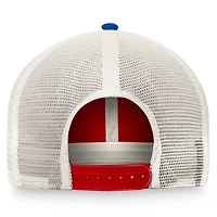 Casquette snapback rétro True Classic des Washington Capitals pour homme, rouge/bleu marine