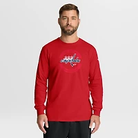 Men's Fanatics Red Washington Capitals Authentic Pro Property Of Practice Long Sleeve T-Shirt