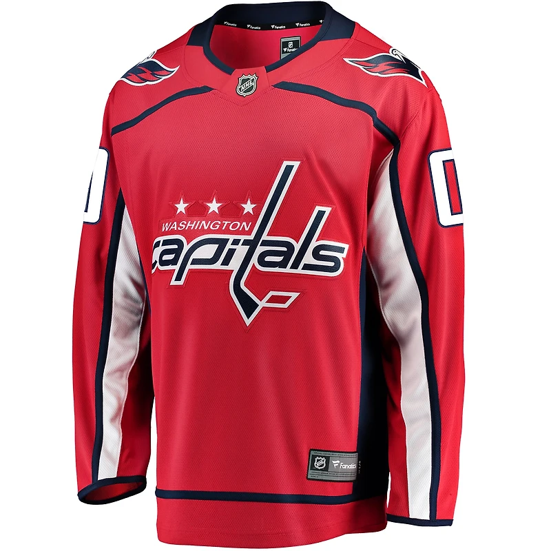 Men's Fanatics Red Washington Capitals Breakaway - Custom Jersey