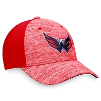 Casquette flexible rouge Washington Capitals Defender Fanatics pour hommes