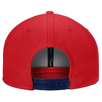 Casquette réglable fondamentale rouge Washington Capitals Fanatics pour hommes