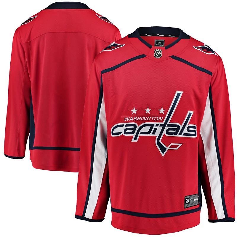 Men's Fanatics White Washington Capitals Away Breakaway Jersey