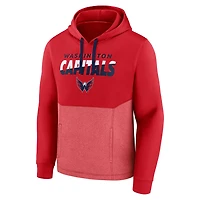 Men's Fanatics Red Washington Capitals Slash Attack Pullover Hoodie