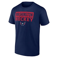 Pack combiné de t-shirts Fanatics Washington Capitals Serve pour hommes