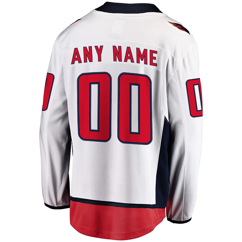 Men's Fanatics White Washington Capitals Breakaway - Custom Jersey