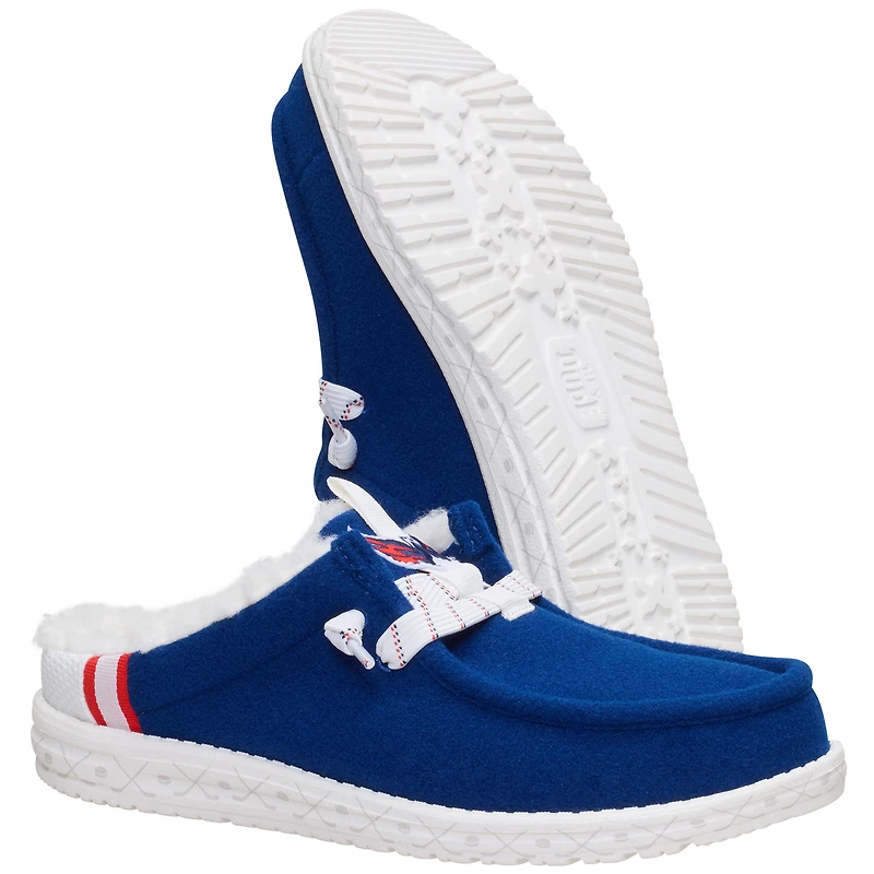 Chaussures décontractées à enfiler pour hommes Hey Dude Navy Washington Capitals Wally