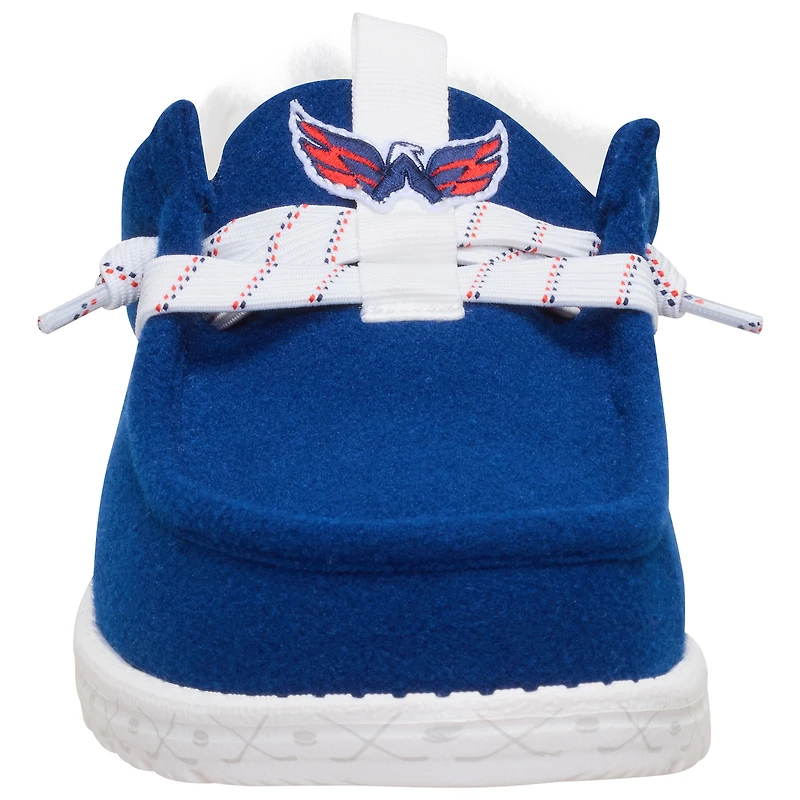 Men's Hey Dude Navy Washington Capitals Wally Casual Slip-On Shoes