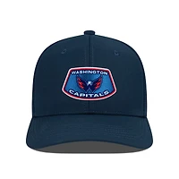 Casquette Rise Skylight Flex bleu marine pour homme des Washington Capitals