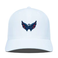 Men's Levelwear White Washington Capitals  Fusion Adjustable Hat