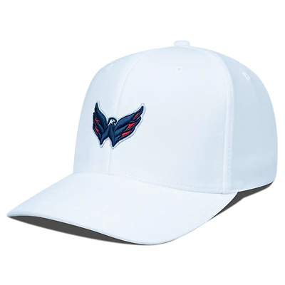 Men's Levelwear White Washington Capitals  Fusion Adjustable Hat