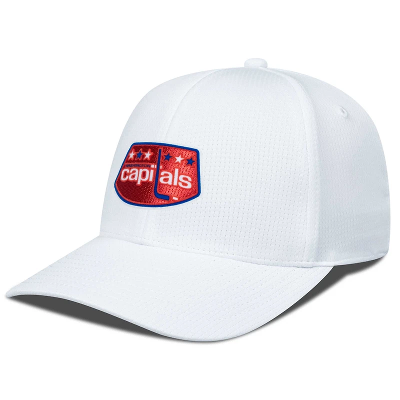 Casquette ajustable Skylight Zephyr pour homme des Washington Capitals de Levelwear blanche